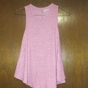 Rose pink tank top